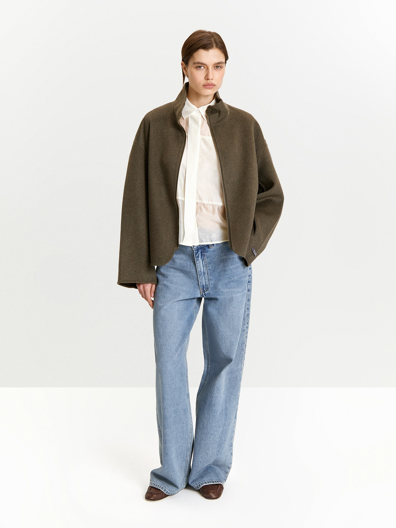 Пальто из шерсти и кашемира